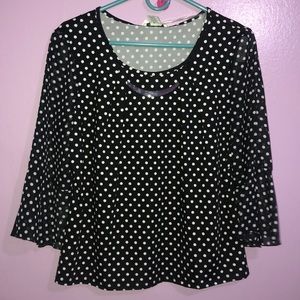 🌸Poke-a -dot Blouse 🌸